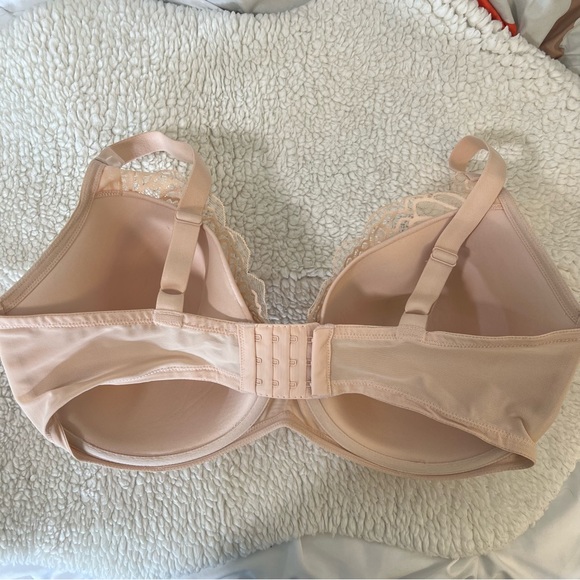 Paramour lace push up bra 40H nude blush - Picture 2 of 10